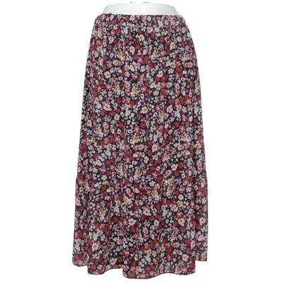 Maxi skirt (Black, Multicolored) from Styleboom Elastane, Polyester, Viscose