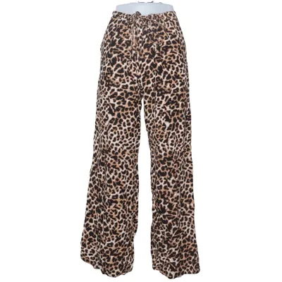Pyjama broek (Bruin, Zwart) van Stradivarius Katoen, Linnen, Viscose