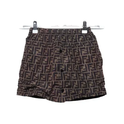 Kjol (Brun, Svart) från Fendi Kids Elastan, Polyamid