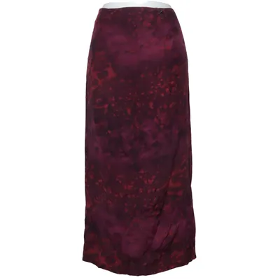 Maxi nederdel (Rød, Lilla) fra Camaïeu Viscose