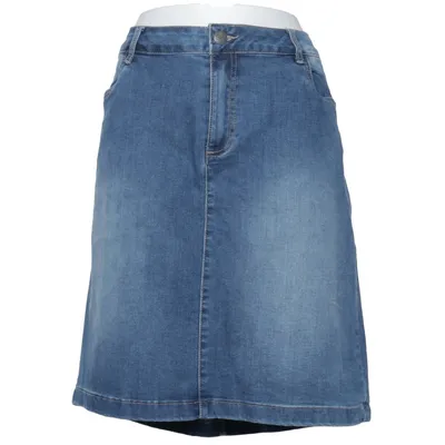 Denim skirt (Blue) from ZbyZ Cotton, Elastane, Polyester, Viscose