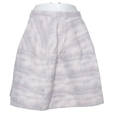 Rok (Grijs, Blauw, Wit) van Marina Hoermanseder Linnen, Polyamide, Polyester