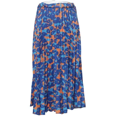 Rok (Blauw, Oranje, Meerkleurig) van New Collection Italy Elastaan, Polyester