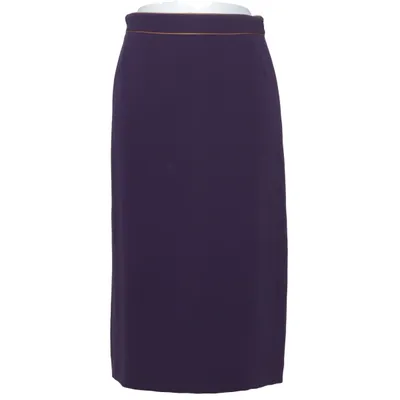 Nederdel (Lilla) fra Dries van Noten Acetat, Polyester