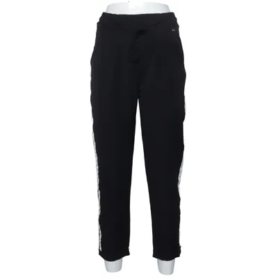 Joggers (Black, White) from Liebesglück Elastane, Polyester, Viscose