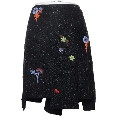 Rock (Schwarz, Mehrfarbig) von Ganni Polyester
