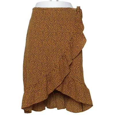 Wrap skirt (Yellow, Black) from My Jewellery Polyester