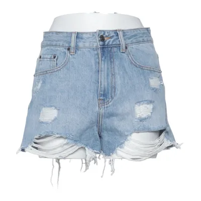 Denim shorts (Blue) from Denim Glassons Cotton