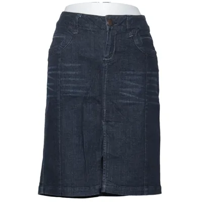 Denim skirt (Blue) from Tara M Cotton, Elastane