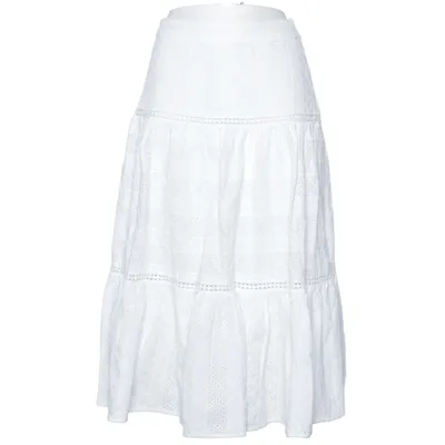 Maxi skirt (White) from Bloom Cotton
