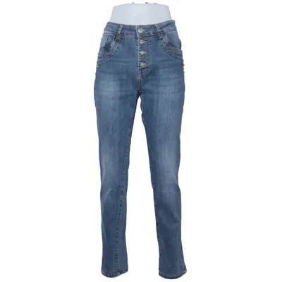 Jean (Bleu) de Karostar Coton, Élasthane, Polyester, Viscose
