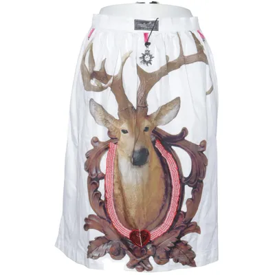 Schort (Wit, Bruin, Rood) van Diva