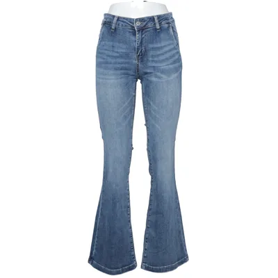 Jean (Bleu) de Aust Coton, Élasthane, Polyester