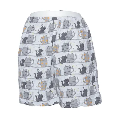 Pajama shorts (Gray, Multicolored) from Wäschepur Cotton, Polyester