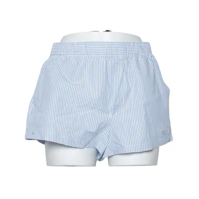 Korte broek (Blauw, Wit) van Zara Katoen