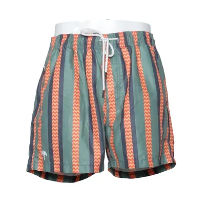 Zwemshort (Groen, Oranje, Meerkleurig) van Oas Polyester