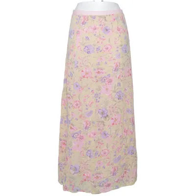 Maxi skirt (Yellow, Multicolored) from Topshop Polyester, Viscose