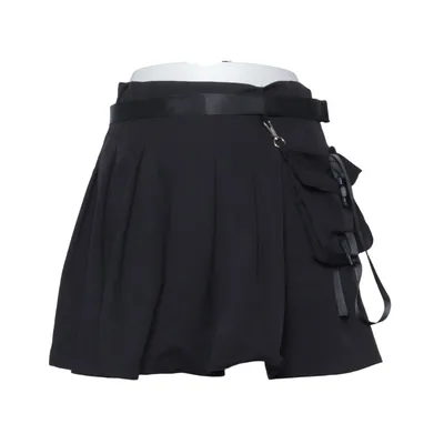 Nederdel (Sort) fra Romwe Polyester, Viscose