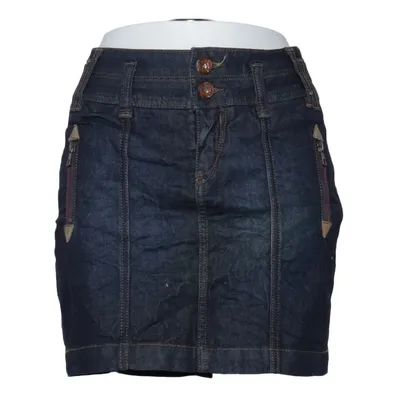 Jeansrock (Blau) von QS by S.Oliver Baumwolle, Elasthan