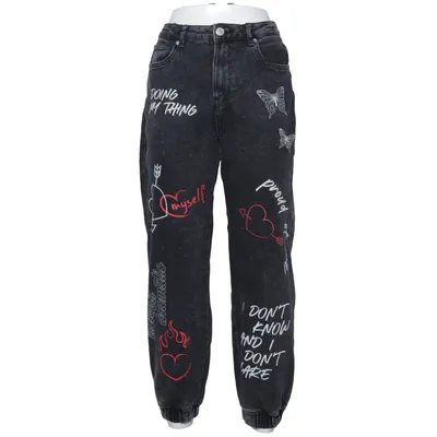 Jeans (Grå, Sort) fra New Yorker