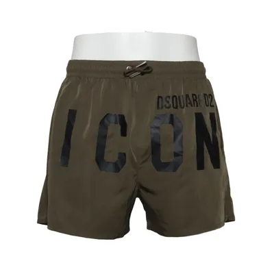 Badshorts (Grön) från Dsquared2 Polyester
