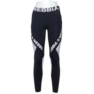 Sports tights (Black, White) from Nebbia