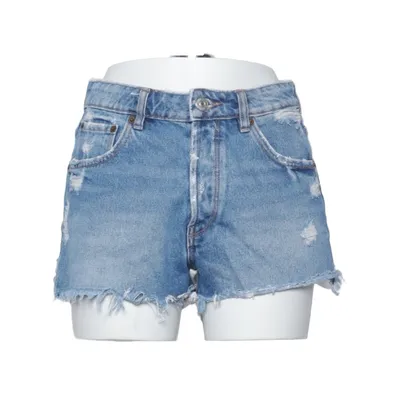 Denim shorts (Blue) from Zara Cotton