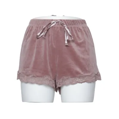 Pajama shorts (Brown) from Hunkemöller Elastane, Polyester