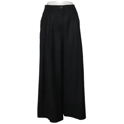 Pantalon patte d'éléphant (Noir) de Dolce & Gabbana Soie, Laine