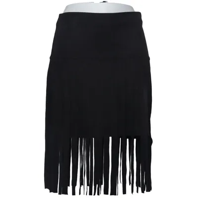 Nederdel (Sort) fra KimiKa Elastan, Polyester