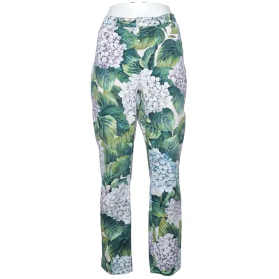 Pants (Green, Purple, White) from Dolce & Gabbana Cotton, Elastane