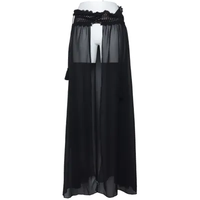 Strandkjol (Svart) Elastan, Polyester