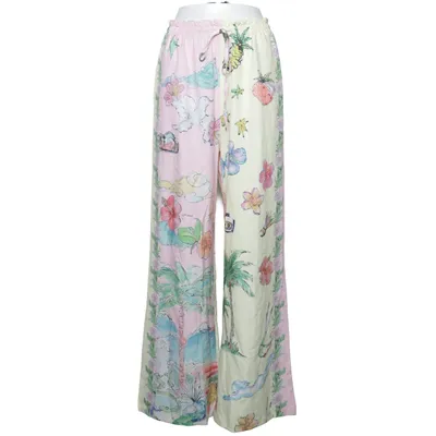 Pyjamahose (Pink, Gelb, Mehrfarbig) von JS Millenium Polyester