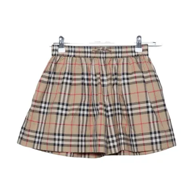 Skirt (Beige, Black, Red) from Burberry Cotton