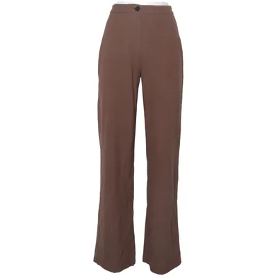 Chinos (Bruin) van Bershka Elastaan, Polyester, Viscose