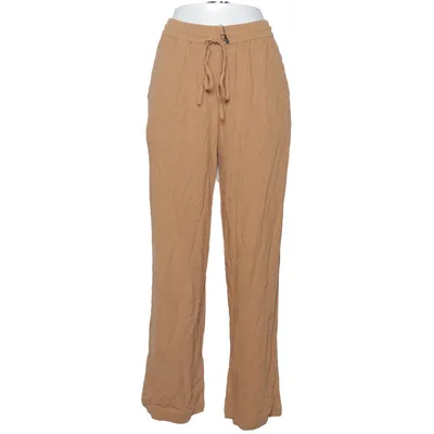 Pantalon patte d'éléphant (Marron) de Magma Coton, Viscose