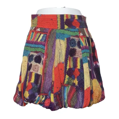 Skirt (Multicolored) from Desigual Polyester, Viscose