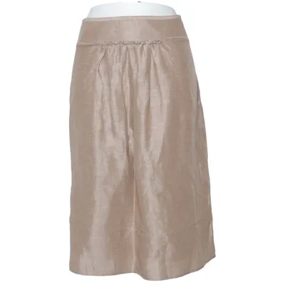 Skirt (Beige) from Burberry Elastane, Linen, Silk