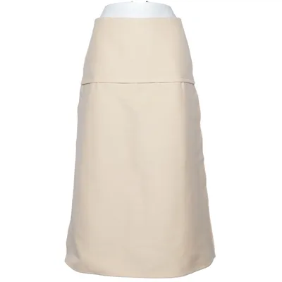 Skirt (Beige) from Jil Sander Viscose, Wool