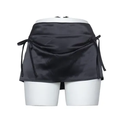 Jupe portefeuille (Noir) de With Jéan Élasthane, Polyester