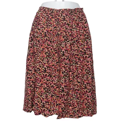 Nederdel (Sort, Flerfarvet) fra Crep Viscose