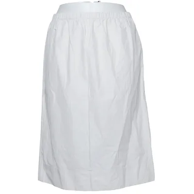 Skirt (White) from Jil Sander Cotton