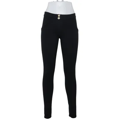 Leggings (Black) from Freddy Cotton, Elastane