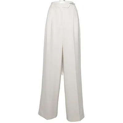 Palazzo pants (Beige) from Andiata Polyester