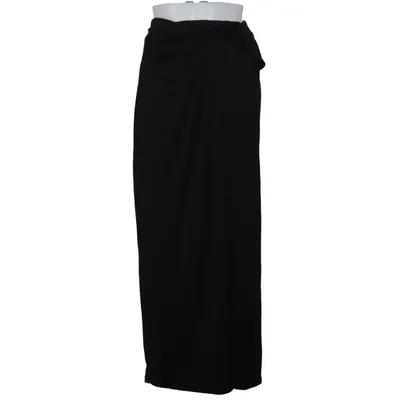 Wrap skirt (Black) from Camaïeu Elastane, Viscose
