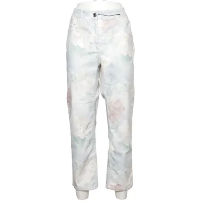 Chinos (Vit, Flerfärgad) från Zerres Bomull, Elastan, Polyester