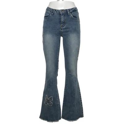 Jeans (Blue) Cotton, Elastane, Polyester