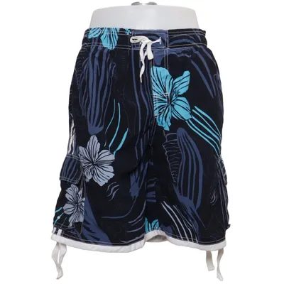 Zwemshort (Blauw, Zwart, Wit) van Luxe Polyamide, Polyester