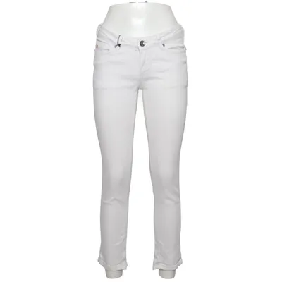 Jeans (White) from Geddes and Gillmore Cotton, Elastane