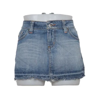 Spijkerrok (Blauw) van Paris Blues Katoen, Elastaan